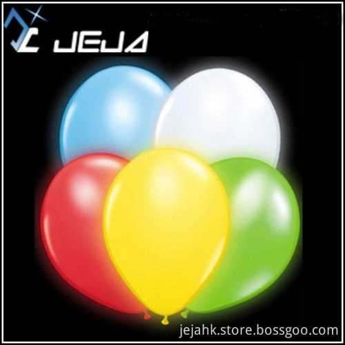 Christmas Business logo gifts battery powered waterproof led latex balloon light